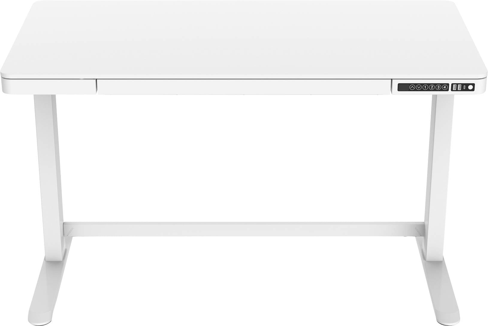 Білий стіл для роботи стоячи та сидячи Digitus DA-90406
