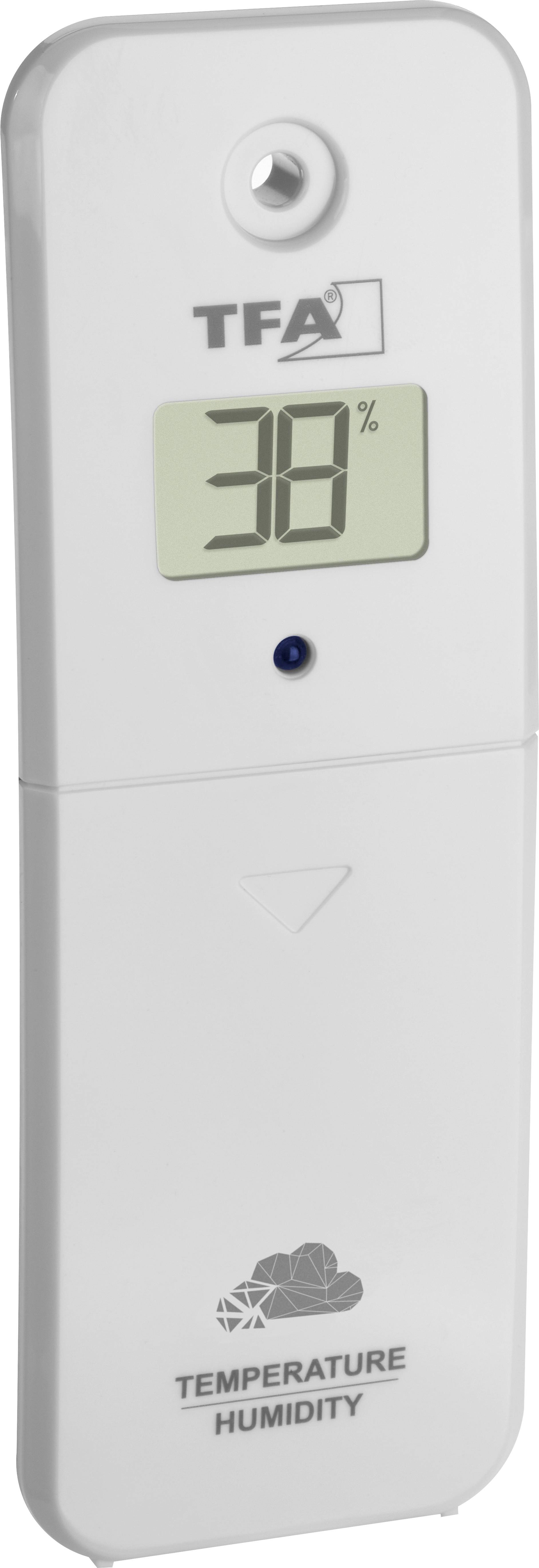 Датчик температури/вологості TFA Dostmann 30.3800.02 Радіочастотний 868 МГц