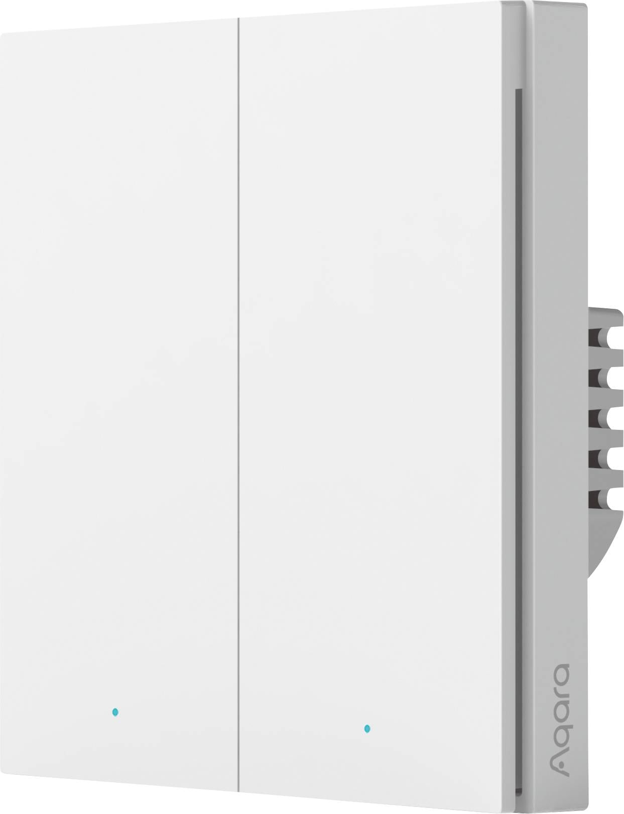 Aqara Bezprzewodowy przełącznik ścienny WS-EUK04 biały Apple HomeKit