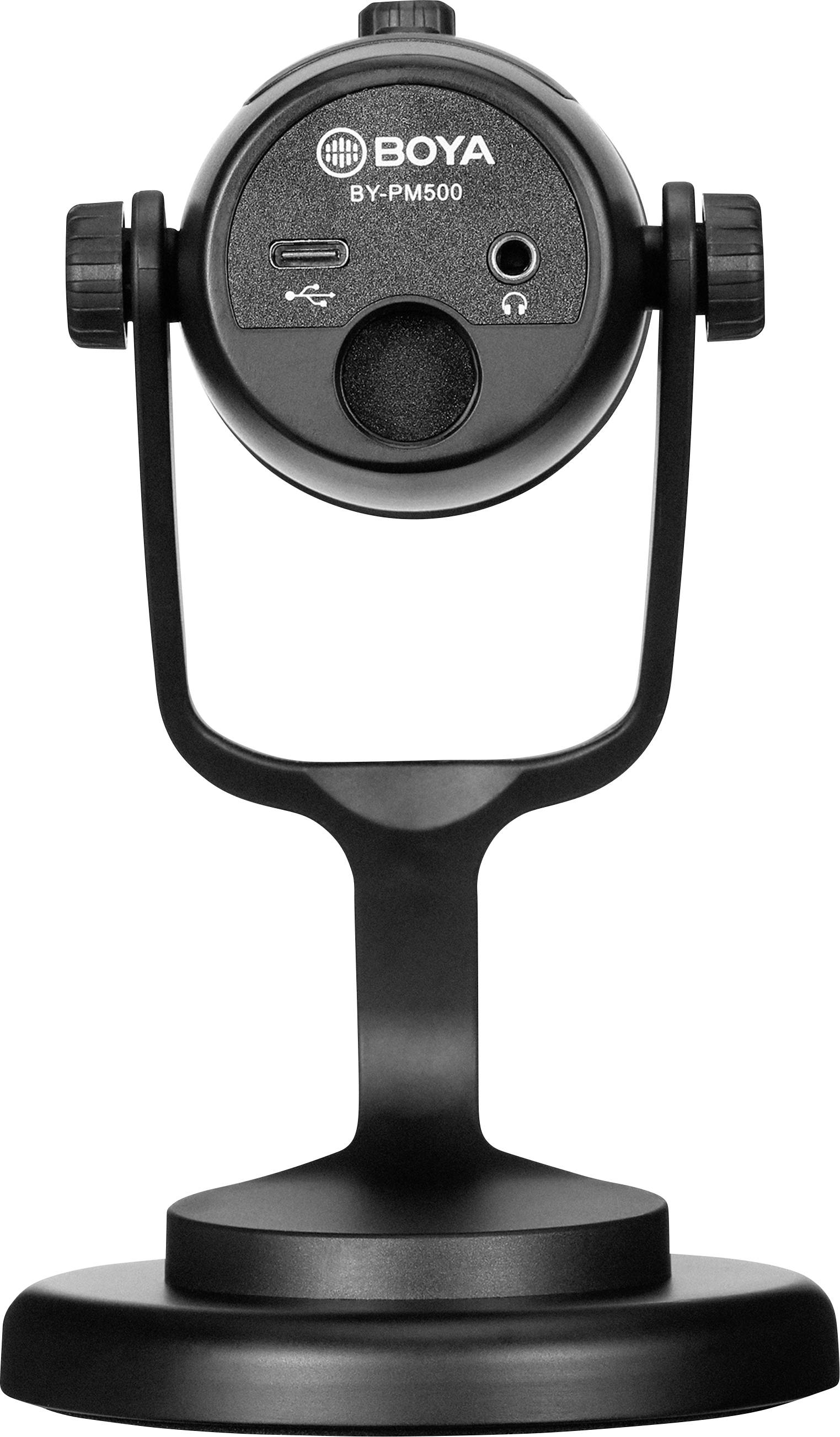 Мікрофон-стійка BOYA PM500 USB Тип передачі даних: дротовий, USB-стійка, з кабелем USB-C®, USB-A, аудіо, 2.0 (роз'єм 3,5 мм) дрото