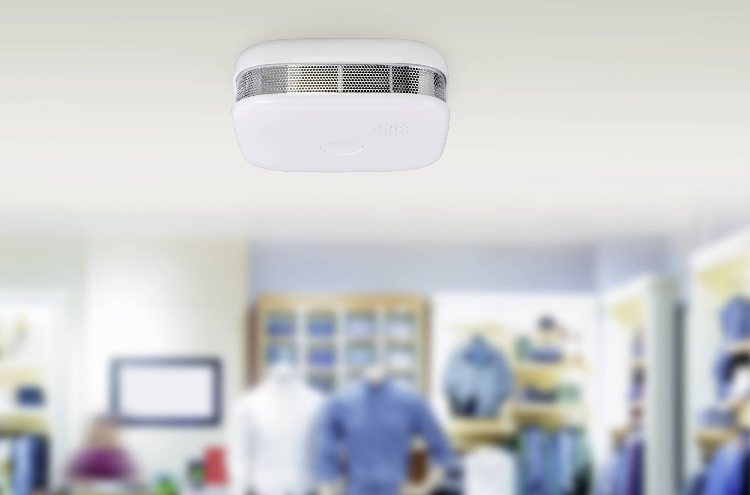 Sygonix WLAN Czujnik dymu z obsługą aplikacji bateryjne (S x W x G) 76 x 76 x 29 mm-6