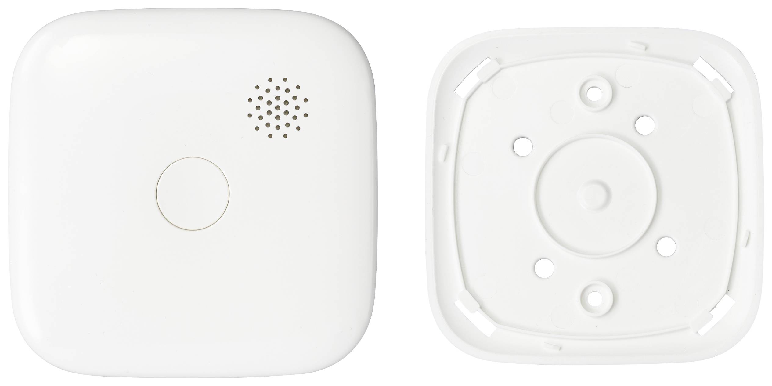 Sygonix WLAN Czujnik dymu z obsługą aplikacji bateryjne (S x W x G) 76 x 76 x 29 mm-2