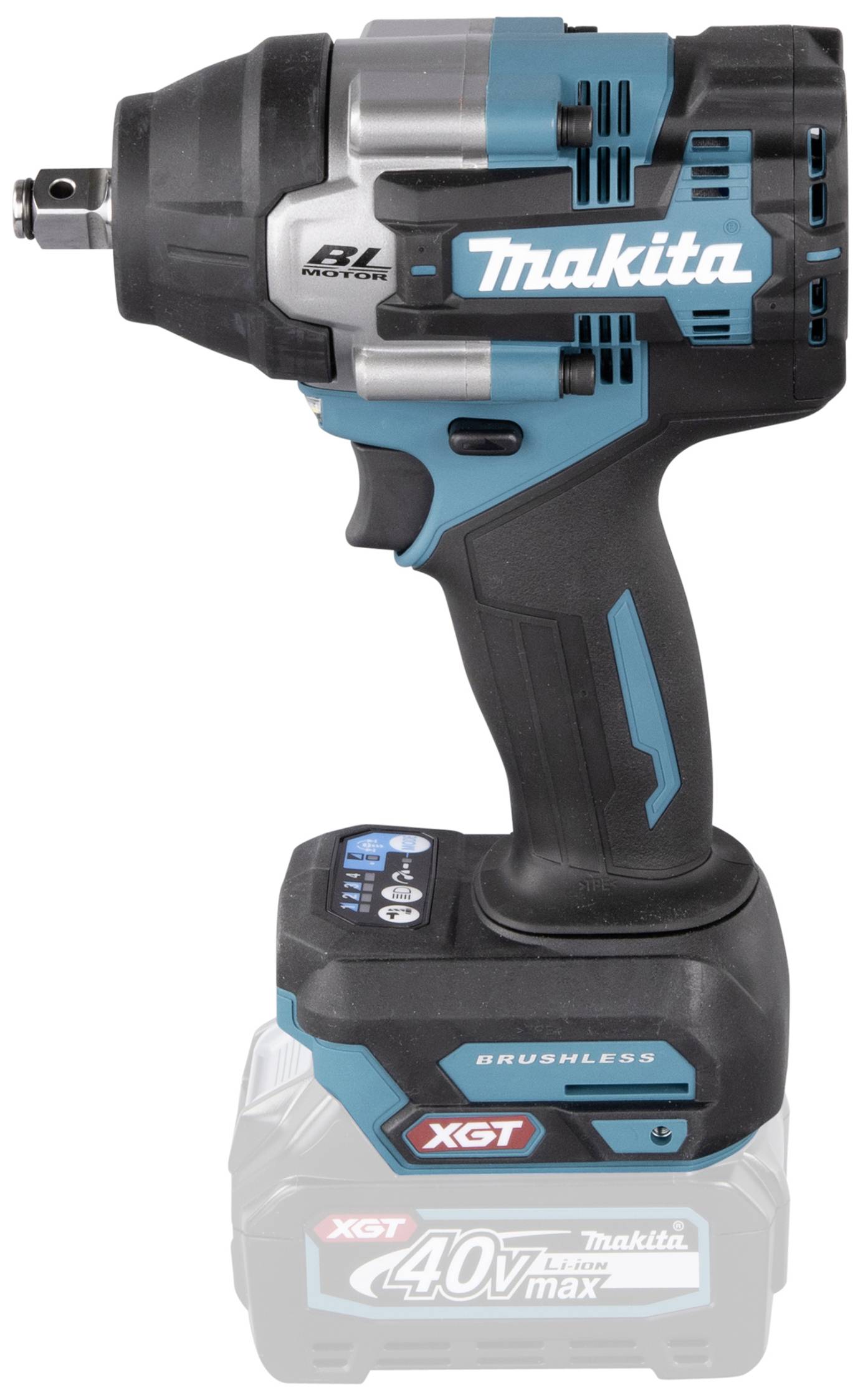 Акумуляторний ударний гайковерт Makita TW007GZ 760 Нм 40 В безщітковий