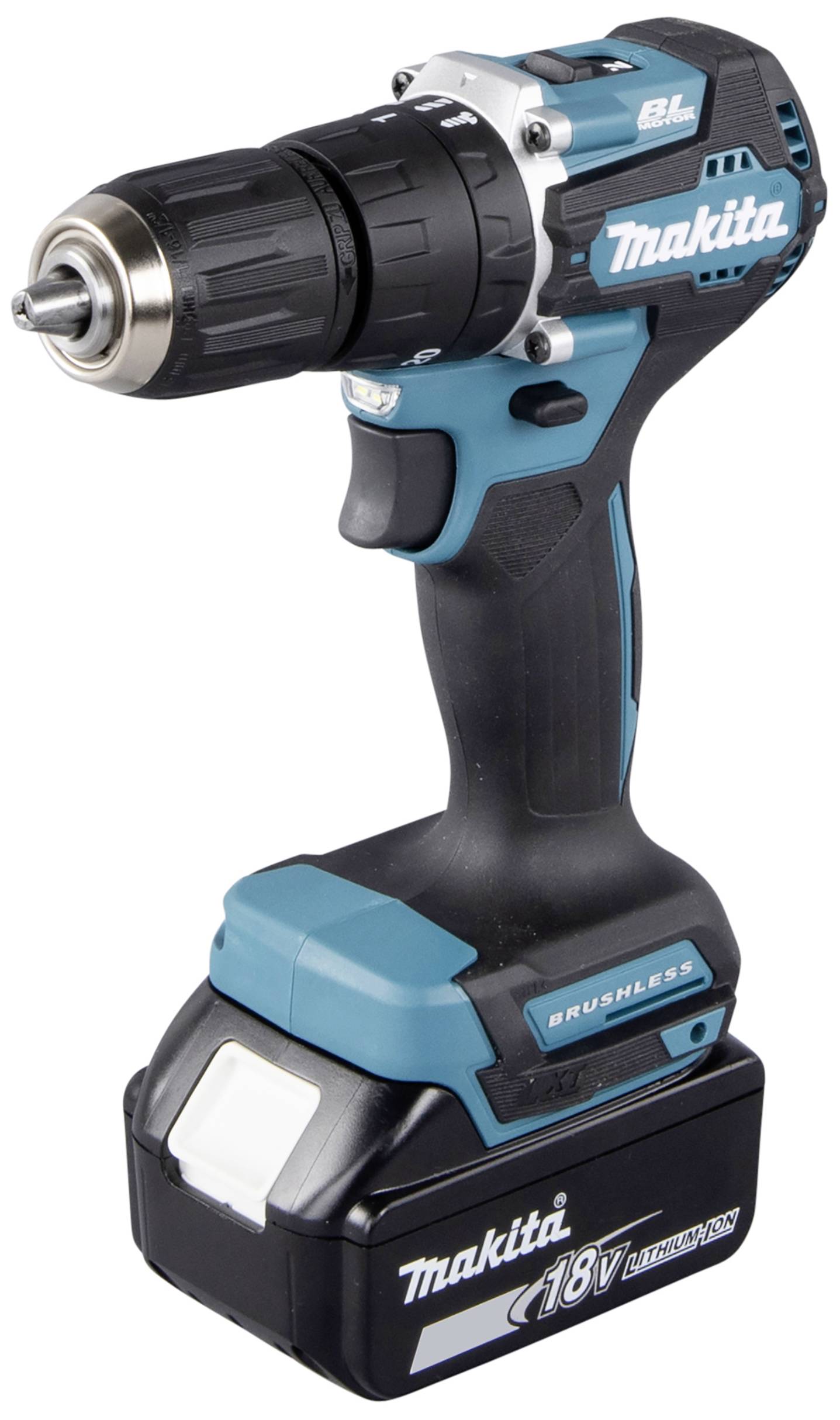 Безщітковий акумуляторний ударний гайковерт Makita DHP487RAJ, вкл. 2 акумулятори, вкл. зарядний пристрій, вкл. кейс