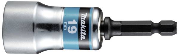 Makita  E-03523  Klucz nasadowy skrętny  19 mm  SW 19   1/4"