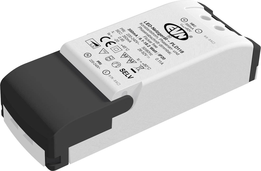 EVN PLD118 Sterownik LED Stałonaprądowy 350 mA-1
