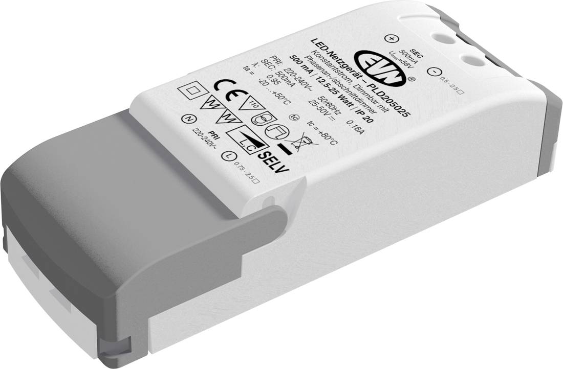 EVN PLD205025 Sterownik LED Stałonaprądowy 500 mA 1 szt.-1