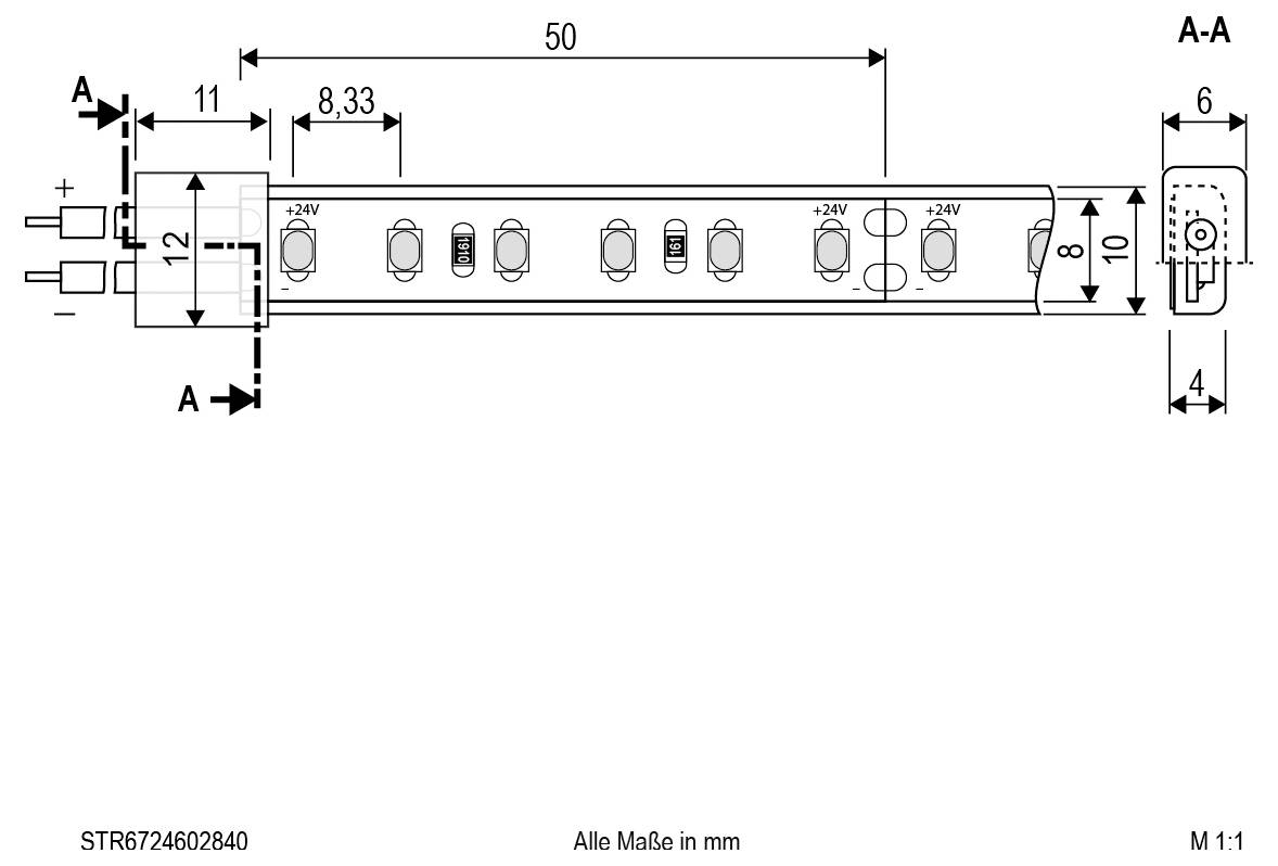Taśma LED EVN EVN Lichttechnik STR6724602840 5 m 24 V-2