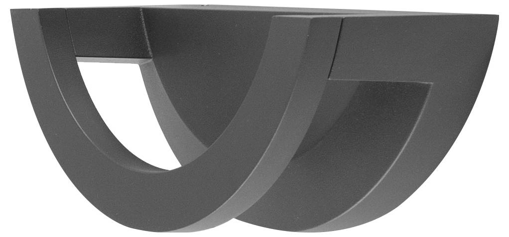 Lampa ścienna LED EVN WLA65101602 WLA65101602 8 W antracytowy-1