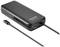 Czarna ładowarka USB-C 'VOLTCRAFT USER-90' z portem USB i dołączonym przewodem, odpowiednia do urządzeń elektronicznych.
