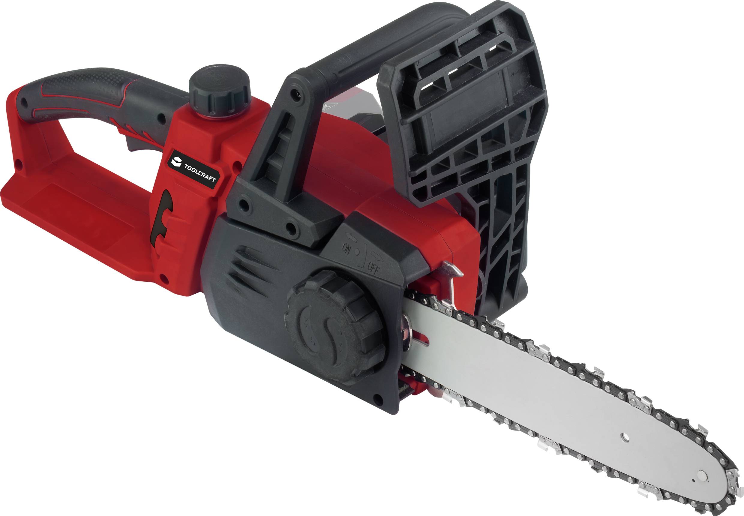 Акумуляторна бензопила TOOLCRAFT ASK-200 / TAWB-200 без акумулятора, довжина шини 254 мм