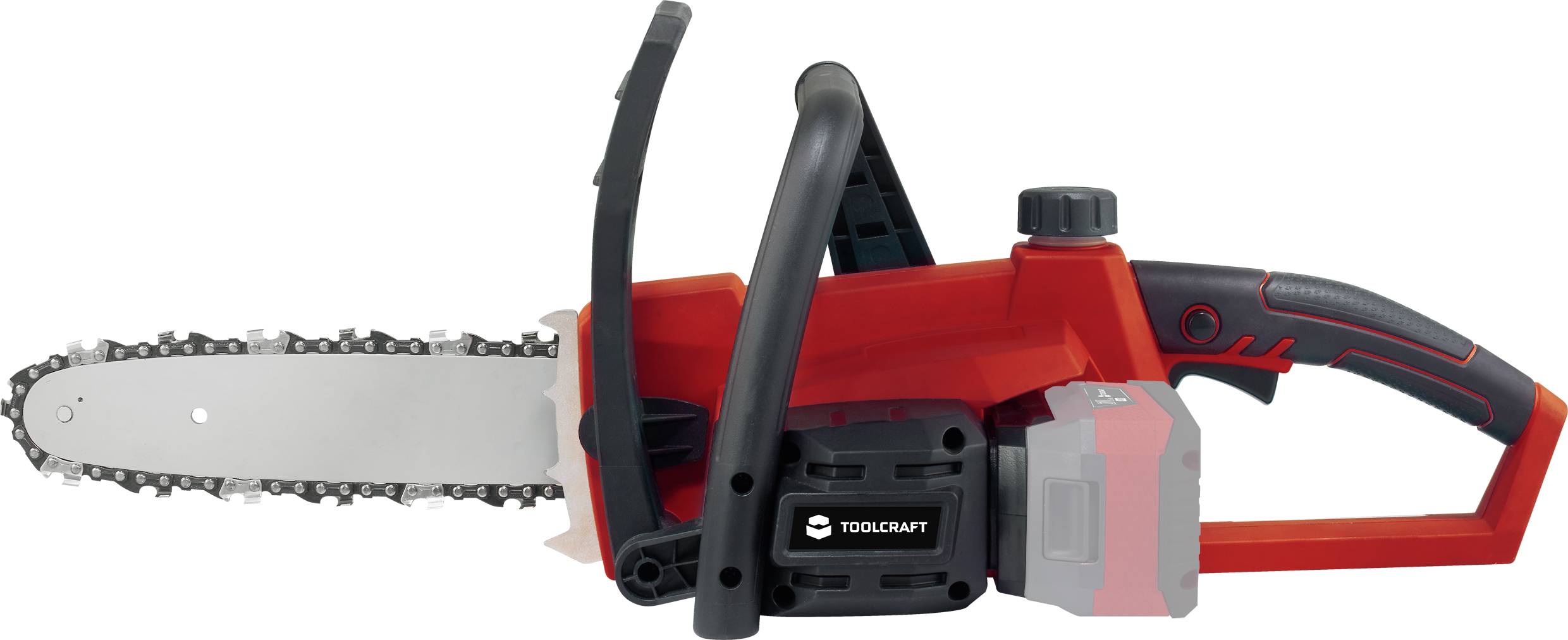 Акумуляторна бензопила TOOLCRAFT ASK-200 / TAWB-200 без акумулятора, довжина шини 254 мм