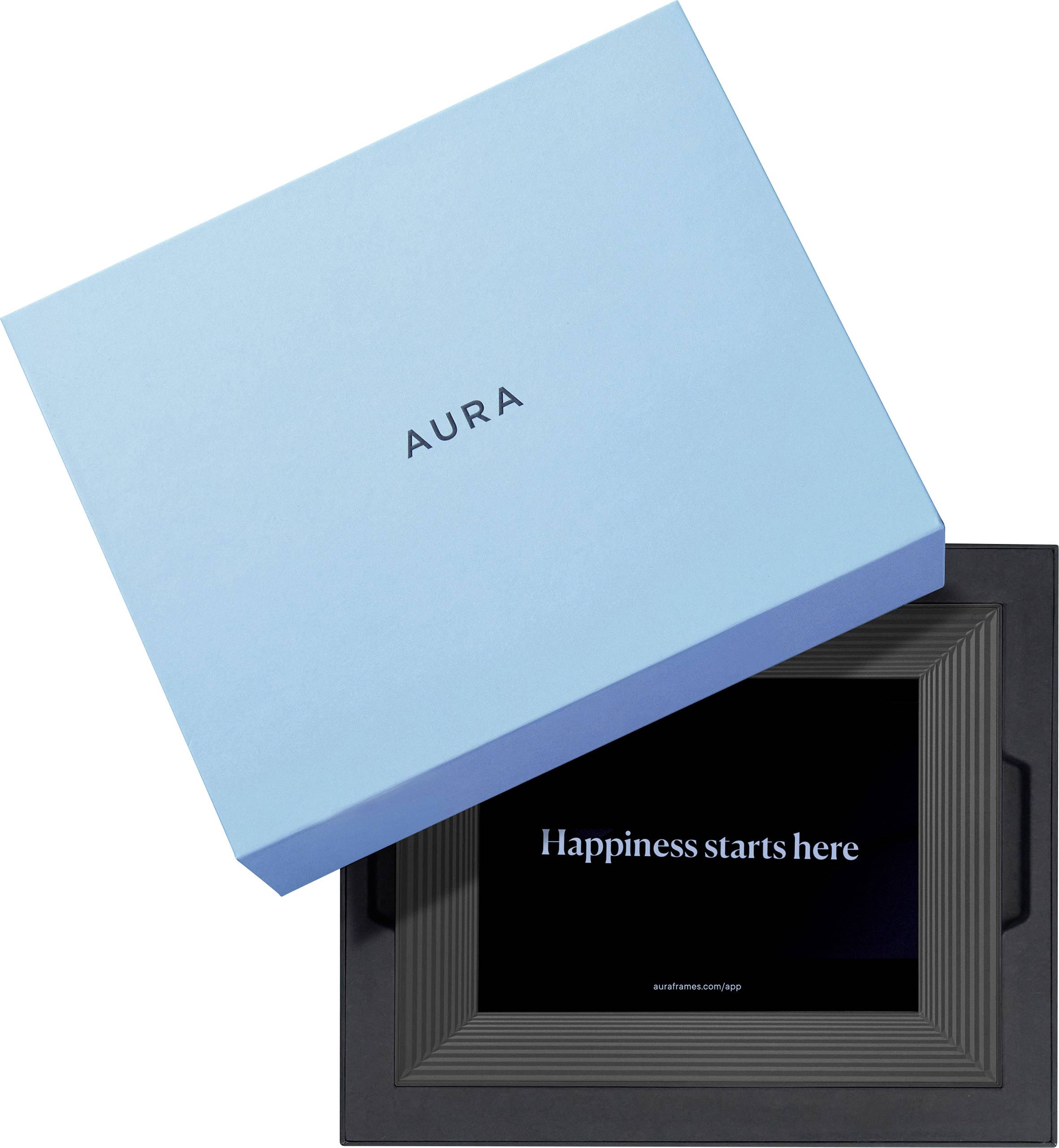 Ramka cyfrowa Aura Frames Mason 22.9 cm 9 cal 1600 x 1200 Pixel czarny-3