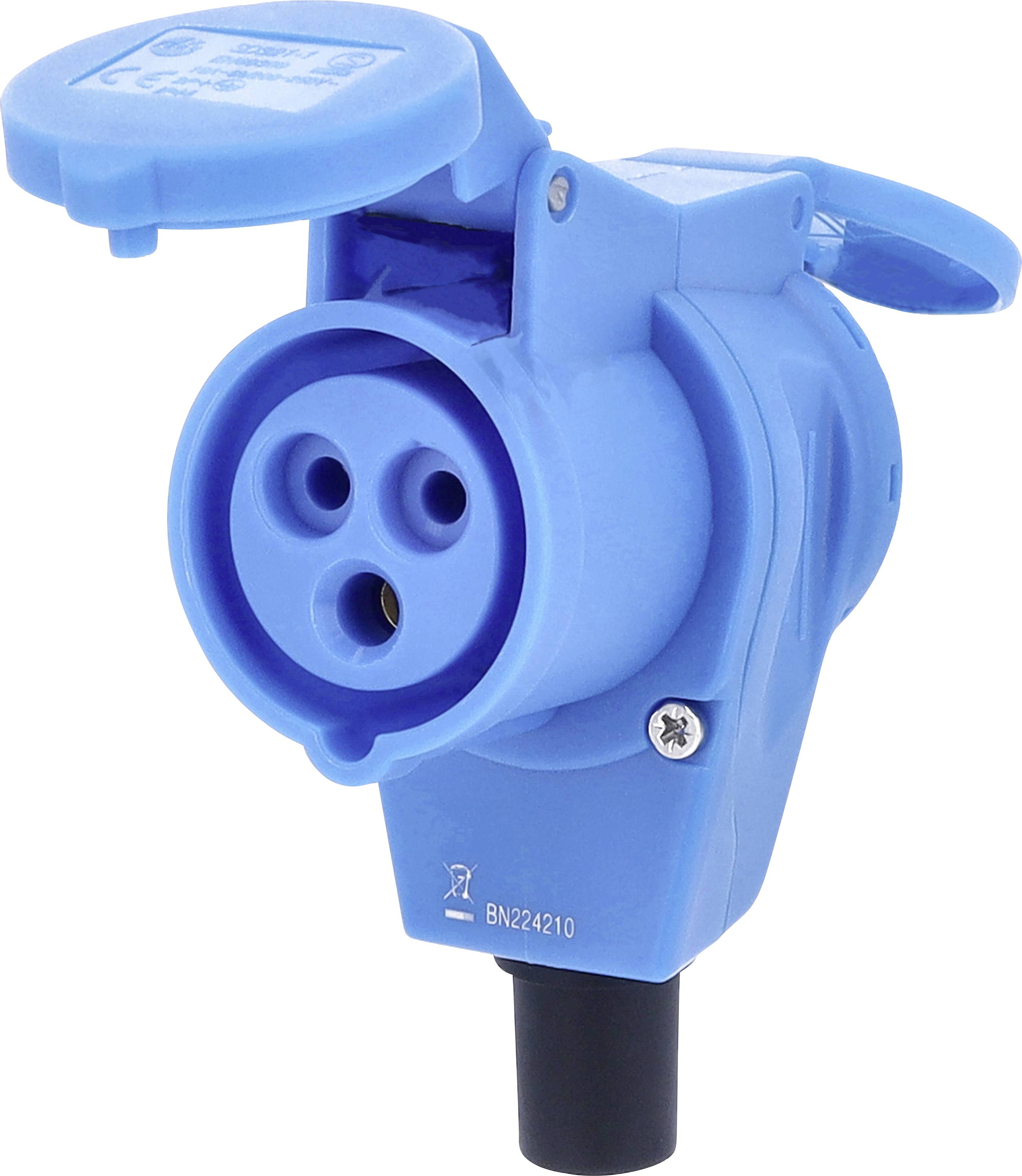 Кутовий роз'єм CEE AS Schwabe 60474 16 A 230 V