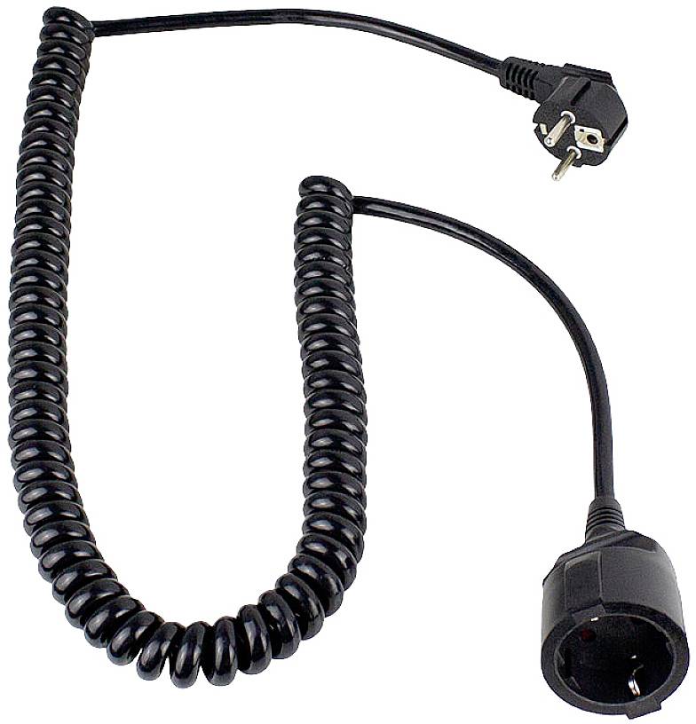 Подовжувач AS Schwabe 70425, H05VV-F 3G 1,5 мм², 4 м