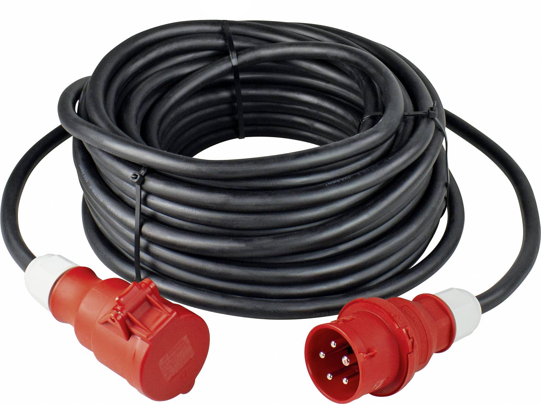 Подовжувач AS Schwabe CEE 61097, розетки: 1, H07RN-F 5G 4 мм², 1,6 м