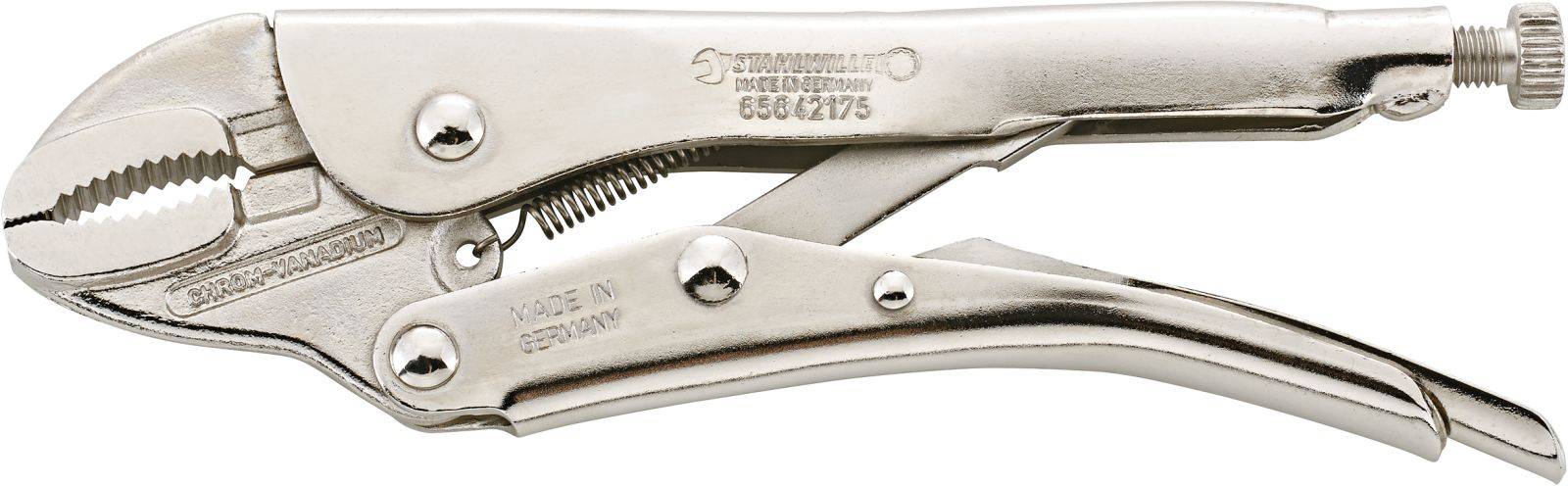 Stahlwille 6564 2 щипці 175 GRIPZANGE GLANZVERNICKELT 175 MM 65642175