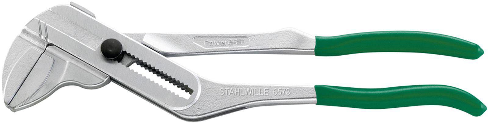 Плоскогубці Stahlwille 6573 5 180 POWER-GRIP 65735180 36 мм, регульовані