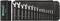 Zestaw otwartych kluczy oczkowych w różnych rozmiarach, zorganizowany w czarnym etui. Nazwa marki 'Stahlwille' widoczna po lewej stronie.