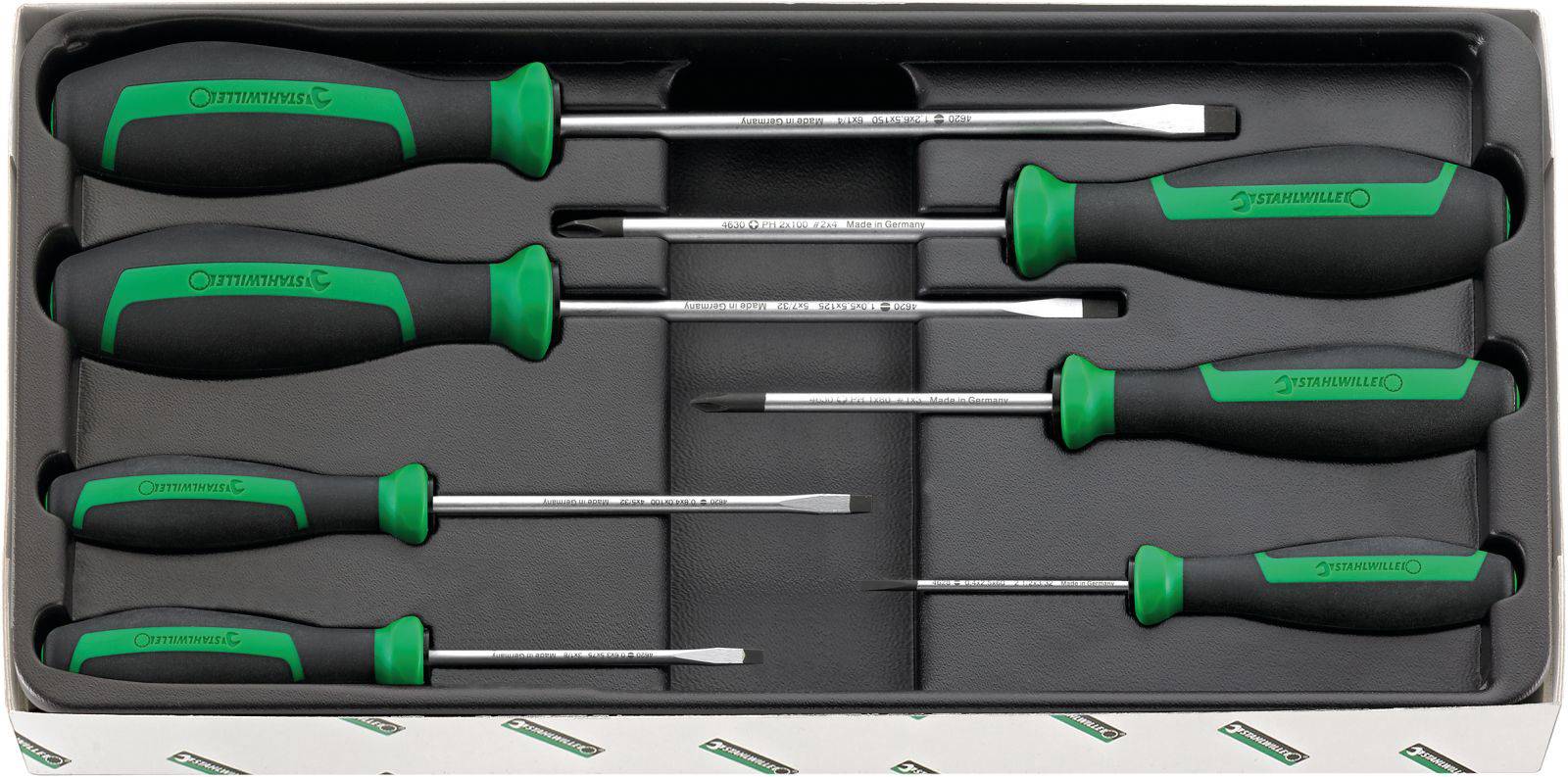 Набір викруток Stahlwille 4691 SATZ DRALL-SCHRAUBENDREHER 96469115