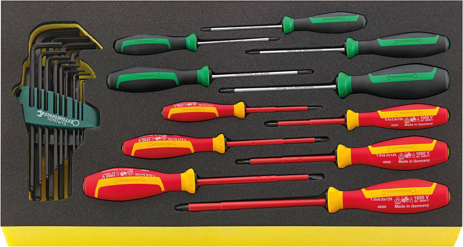 Набір викруток Stahlwille TCS WT 4650-4665