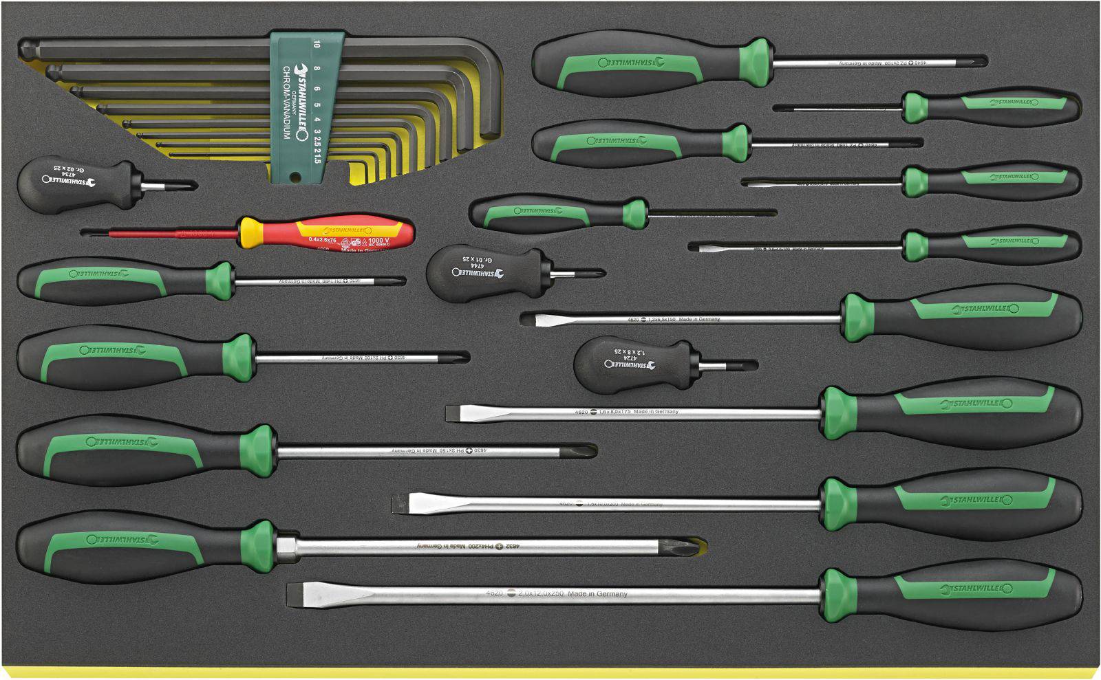 Набір викруток Stahlwille TCS 4620/4660 VDE 10767 96831168