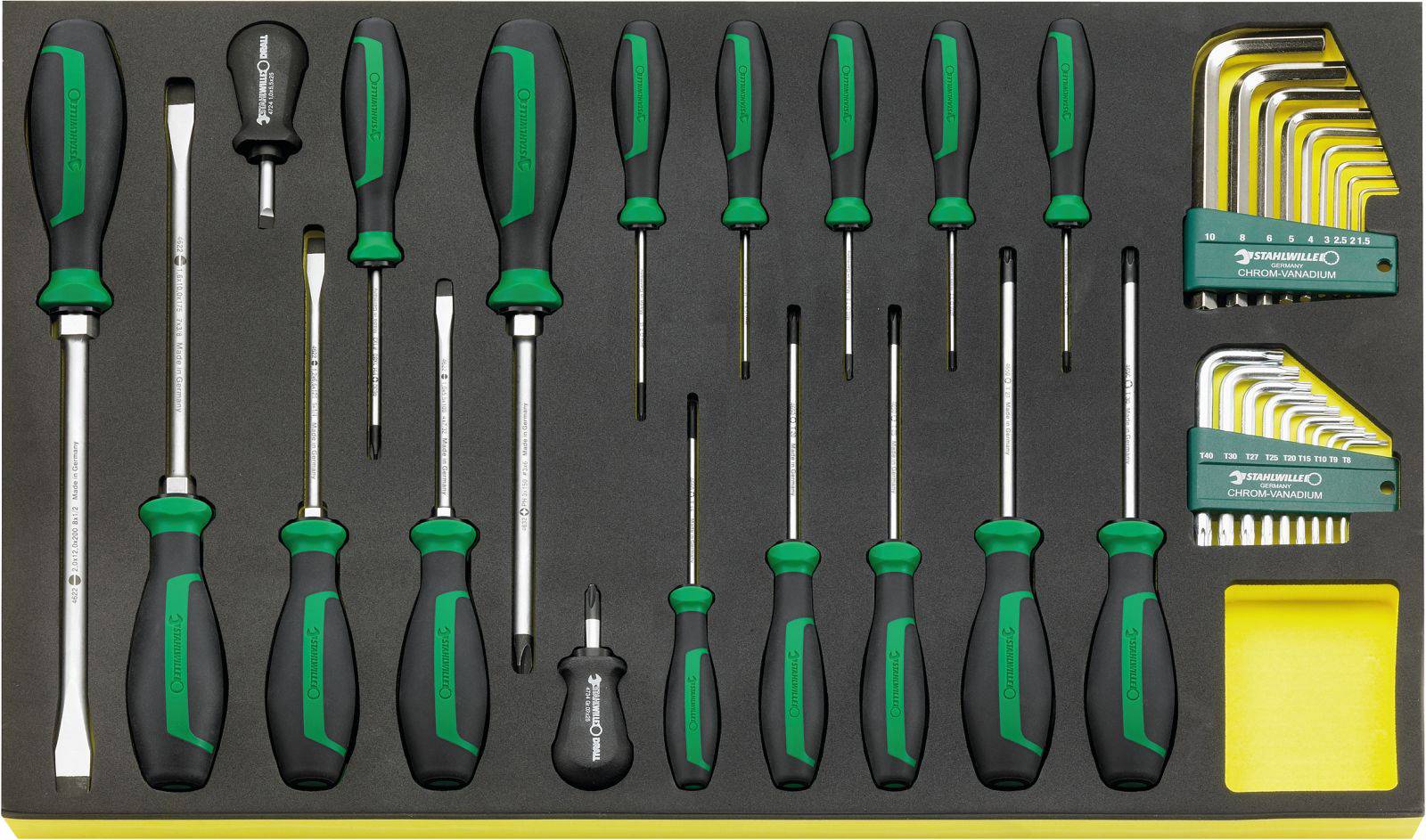 Набір викруток Stahlwille TCS 4622/4650+10760+10766 96831196