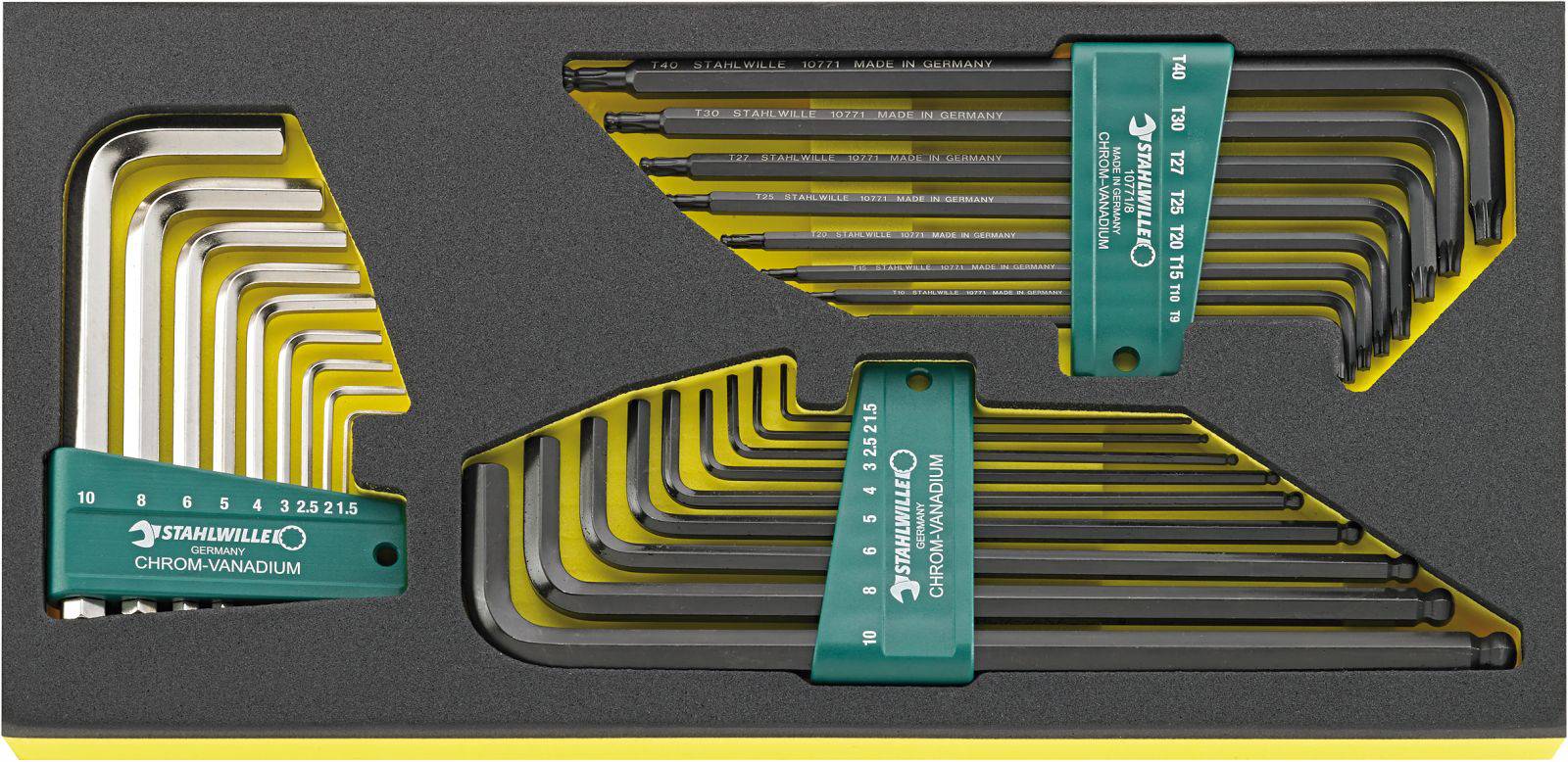 Шестигранний ключ Stahlwille TCS 10760-10771/26