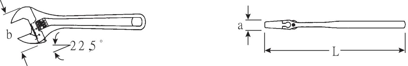 Stahlwille 40250106 4025 6 VERSTELLBARER EINMAULSCHLUESSEL Ключ накидний Розмір ключа (метричний) (тільки для назви) 24 мм