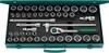Stahlwille 50MA/39/6QR 96030107 Zestaw kluczy nasadowych 10 mm, 11 mm, 12 mm, 13 mm, 14 mm, 15 mm, 16 mm, 17 mm, 18 mm, 19 mm, 21 mm, 22 mm, 23 mm, 24 mm, 25 mm, 26 mm, 27 mm, 28 mm, 30 mm, 32 mm, 34 mm 1/2" (12.5 mm)