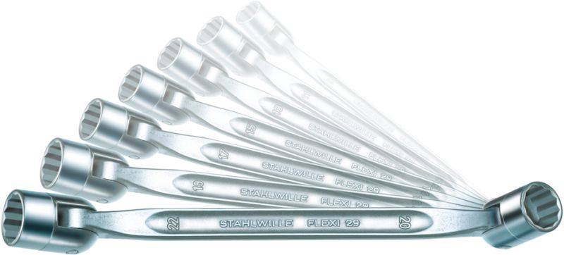 Stahlwille 2021-07-29 96430101 Набір двошарових ключів 8 - 22 мм, внутрішній шестигранник у формі наконечника, 1 шт.