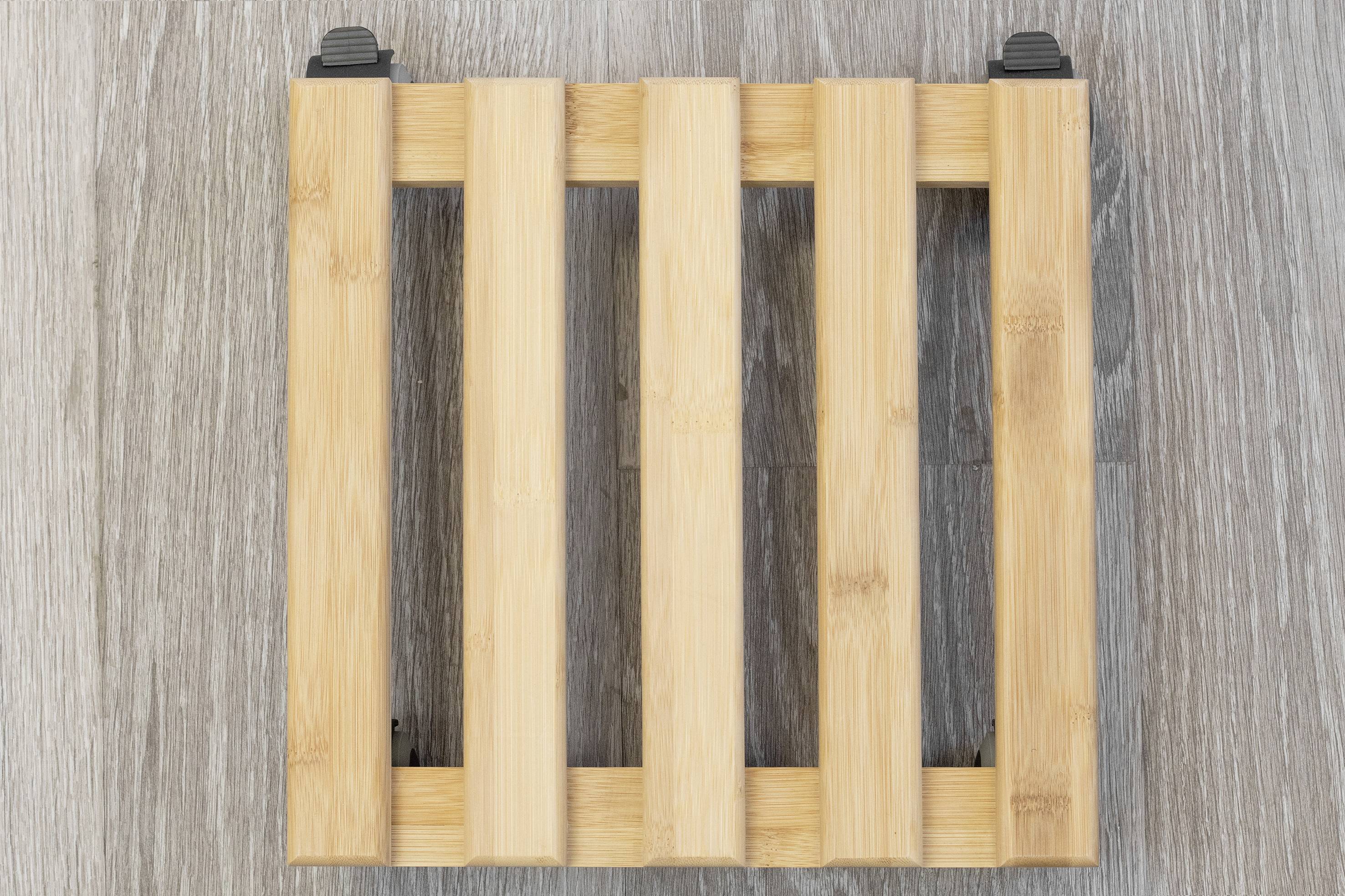 Ролик для рослин з бамбука Metafranc WU0825340 Максимальне навантаження: 60 кг 300 мм x 300 мм x 74 мм Кількість роликів: 4