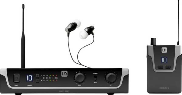 LD Systems U308 IEM HP Zestaw monitoringu In-Ear