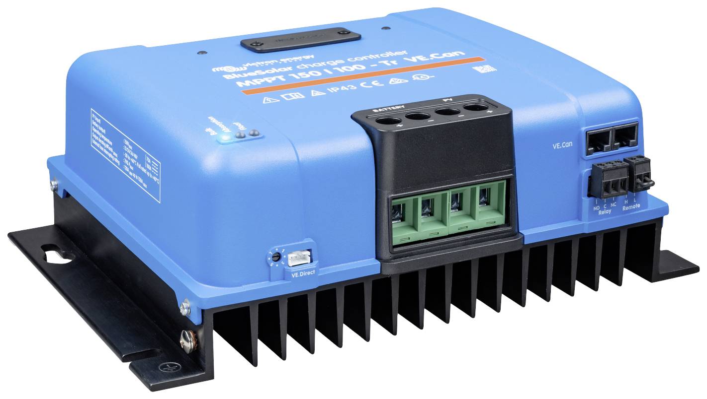 Контролер заряду сонячних батарей Victron Energy BlueSolar 150/100-Tr VE.Can MPPT 12 В, 24 В, 48 В 100 A