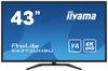 Iiyama ProLite X4373UHSU-B1 Monitor 108 cm (42.5 cal) EEK G (A - G);3840 x 2160 pxUHD3 msHDMI, DisplayPort, Mini DisplayPort, USB 2.0, USB 3.0, słuchawki (jack 3,5 mm)LCD (VA)