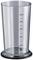 Przezroczysty miernik z czarną krawędzią, skalowany od 200 ml do 1000 ml co 200 ml. Logo WMF u dołu.