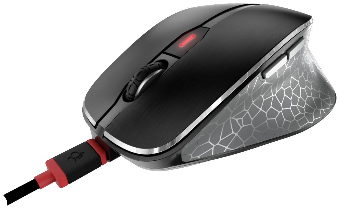 Бездротова миша CHERRY MW 8C ERGO JW-8600, Bluetooth, 2,4 ГГц, 3200 dpi, чорна