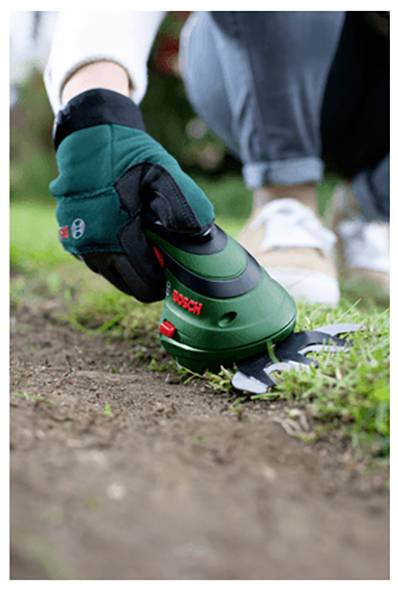 Bosch Home and Garden 0600833106 Isio akumulatorowy Nożyce do trawy zaw. akumulator, zaw. ładowarkę 3.6 V Li-Ion-1