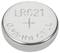 Srebrna bateria guzikowa z napisem 'LR621', '0.0% Hg' i 'CELL' wskazuje typ baterii i zawartość rtęci.