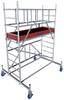 Krause 942111 FahrGerüst aluminium Składana rama mobilne, składany Maksymalna wysokość robocza: 3.80 m srebrny 93 kg