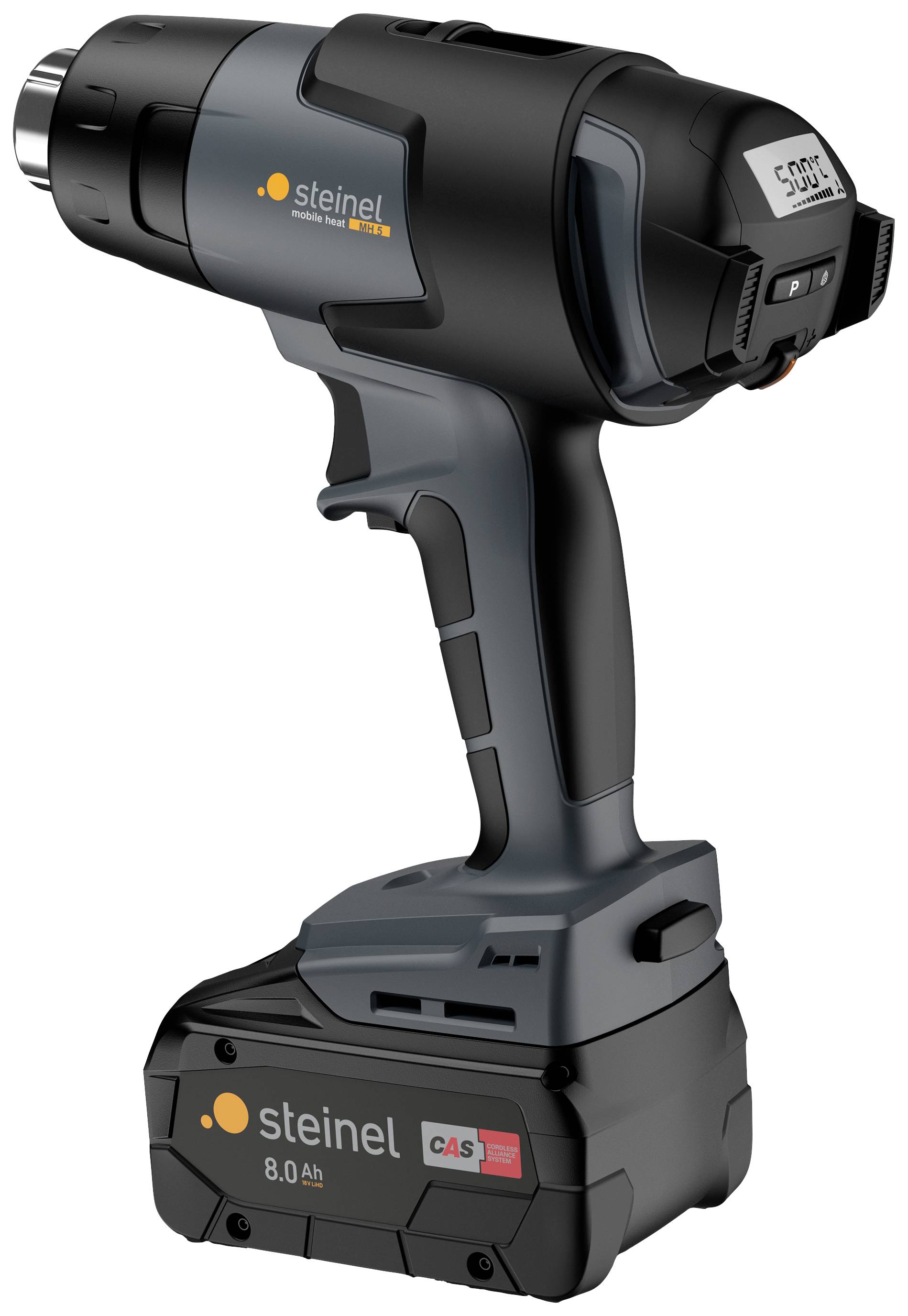 Теплова гармата Steinel HEISSLUFTGEBLAESE AKKU MOBILE HEAT 5 KF 063993 900 Вт 500 °C