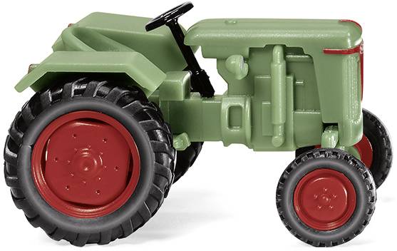 Модель сільськогосподарської машини Wiking 039801 H0 Normag Factor I, колір Reseda Green
