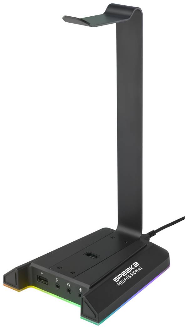 Podstawka pod słuchawki SpeaKa Professional SP-HPS-320  czarny