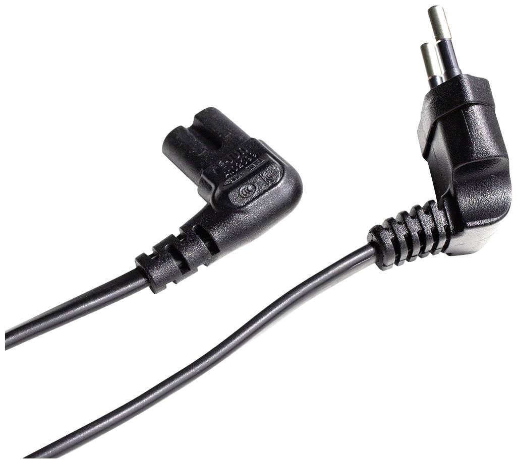 силовий кабель AS Schwabe 70881, H03VVH2-F 2X 0,75 мм², 230 В, 1,5 м