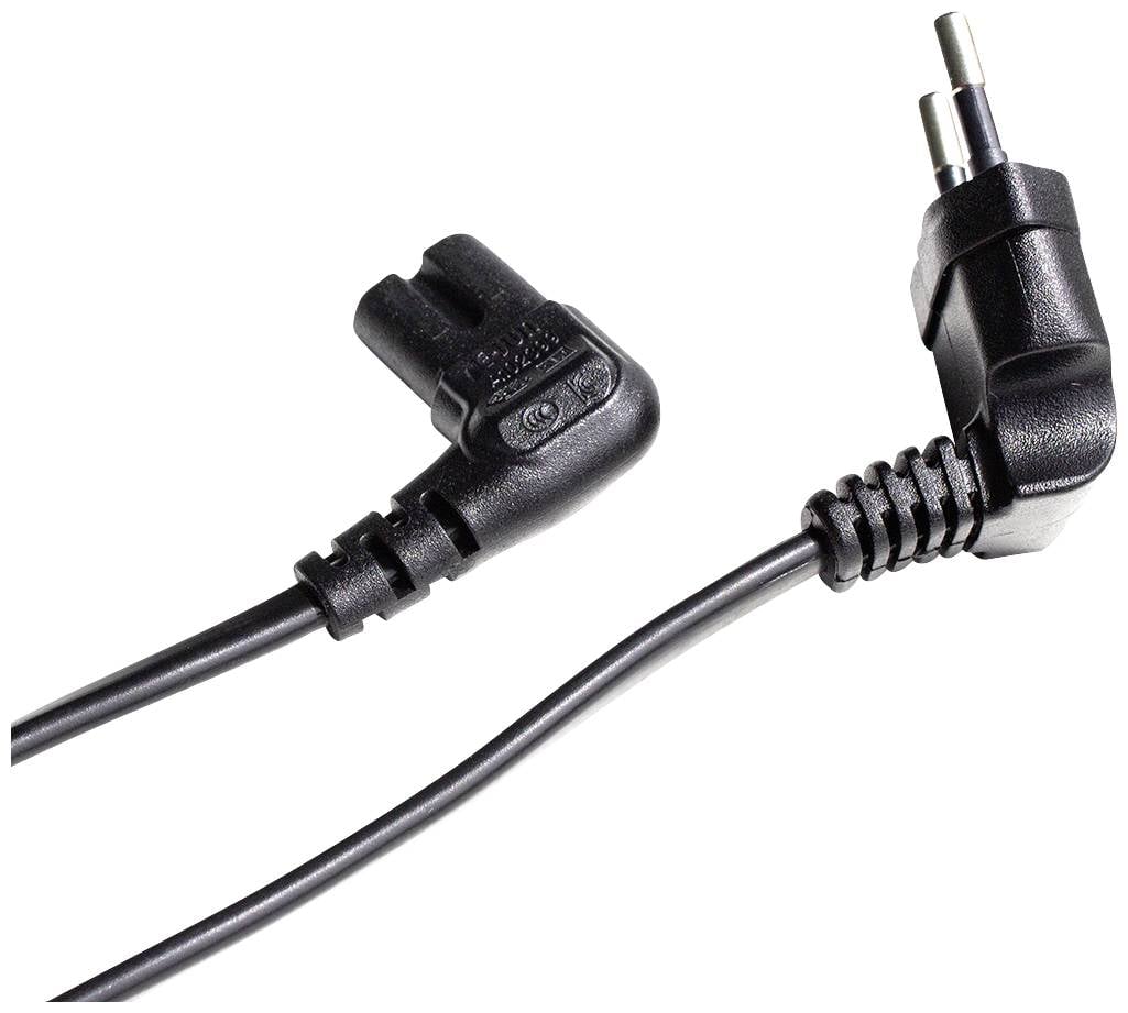 силовий кабель AS Schwabe 70883, H03VVH2-F 2X 0,75 мм², 230 В, 3 м