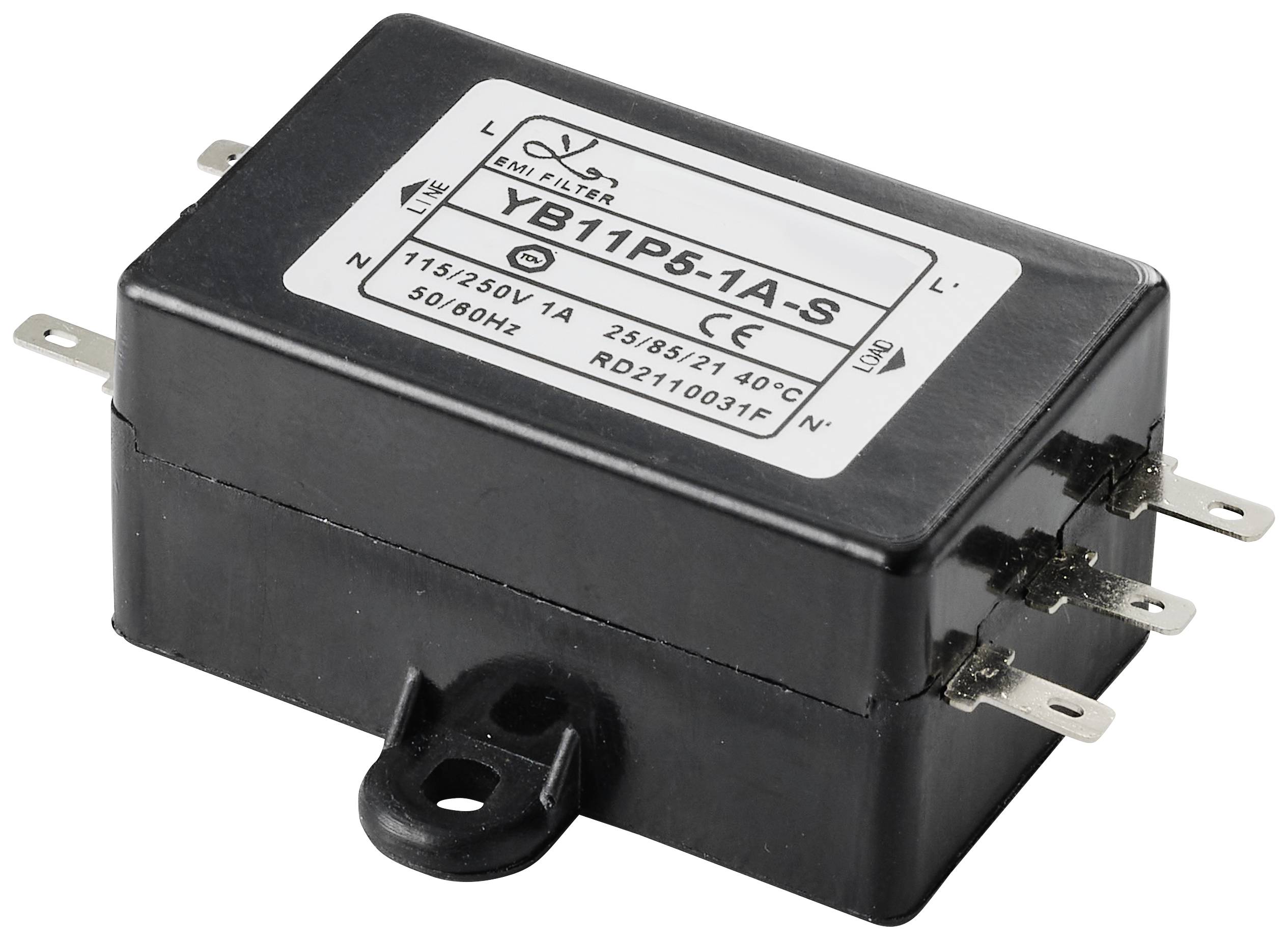 Фільтр шуму TRU COMPONENTS TC-10101420, 250 В/змінного струму, 1 А, 3,7 мГн