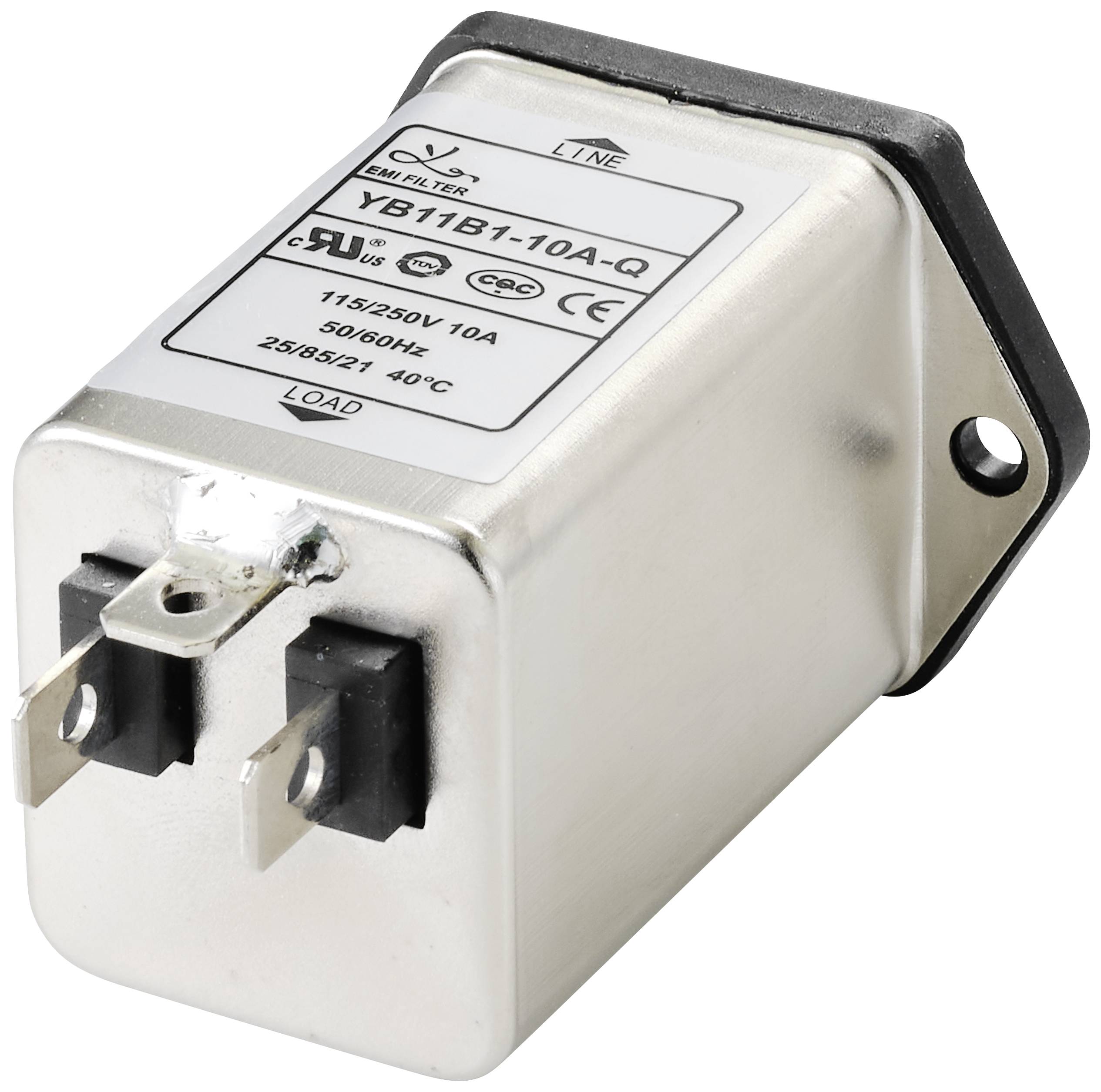 Мережевий фільтр TRU COMPONENTS TC-10101436, 250 В/змінного струму, 10 А, 0,3 мГн