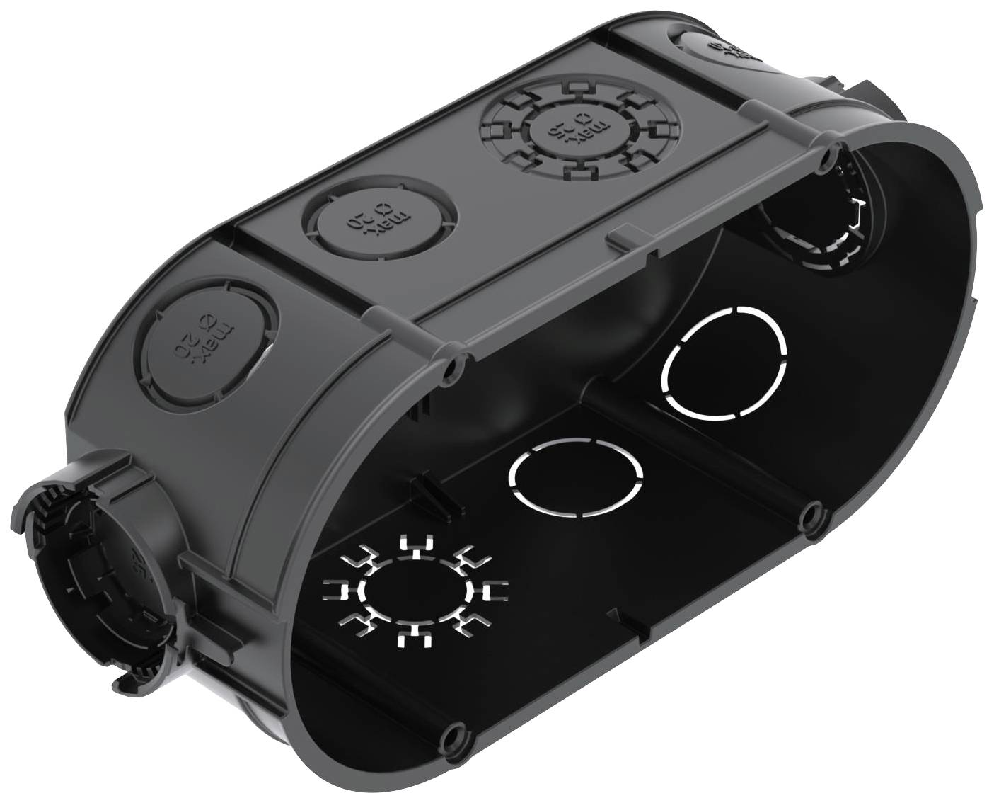 Монтажна коробка OBO Bettermann UG 46-DV 2003722, 60 мм x 148 мм x 46 мм, 10 шт.