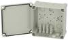 Fibox 5824023 Obudowa uniwersalna TPCM 131308, IP65, IK07, IK08, 130 mm x 130 mm x 75 mm , 1 szt.