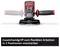Narzędzie elektryczne z dodatkowym uchwytem jest przedstawione, zoptymalizowane do elastycznej pracy. Uchwyt można zamontować w dwóch różnych pozycjach.
